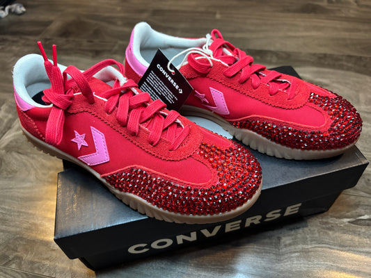 Converse Red/Pink/EGRET-Custom made!